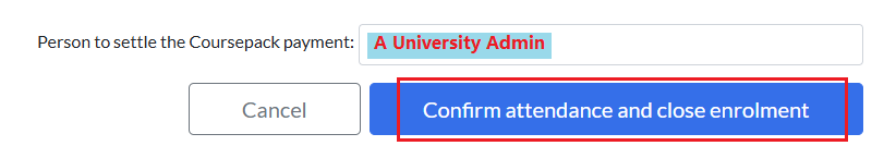 select a payer and confirm